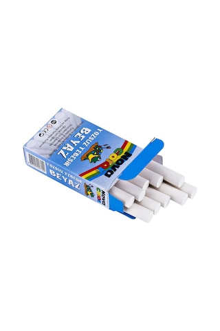 Nova Color Nc-4110 Tozsuz Tebeşir 10' Lu Beyaz