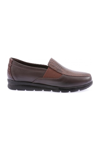 Dgn 730-23y Kadin Lastik Detayli Comfort Ayakkabi 730-692-R13867 Kahverengi