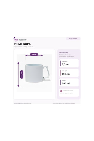 Kocam Da Kocam Baskılı Siyah Kulplu Prime Kupa - Sevgililer Günü Hediyesi Bardak Fincan Mug Prime Kupa - Siyah Kulp
