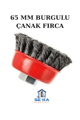 Burgulu Çanak Tel Fırça 65 Mm Spiral Taşlama Uyumlu Pas Temizleme Metal Fırça Burgulu Çanak Tel Fırça 65 Mm Spiral Taşlama Uyumlu Pas Temizleme Metal Fırça