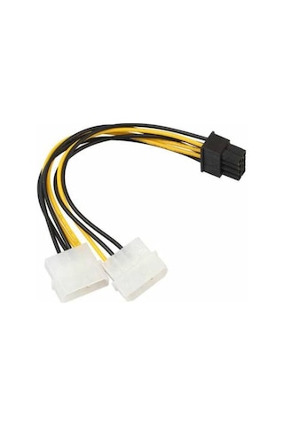 Boblov 8 Pin Power Kablo 8 Pin To Molex Power Pcie Ekran Kartı Gü
