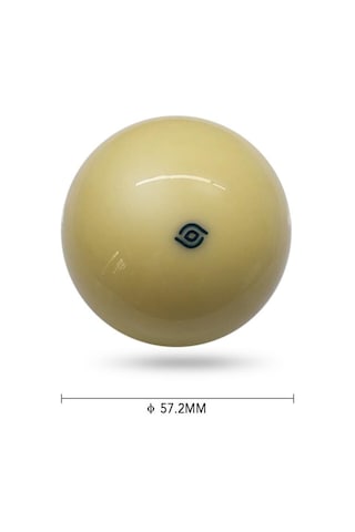 1 Adet Beyaz İsteka Topu 57.2mm Bilardo Topu Aramith İsteka Topu