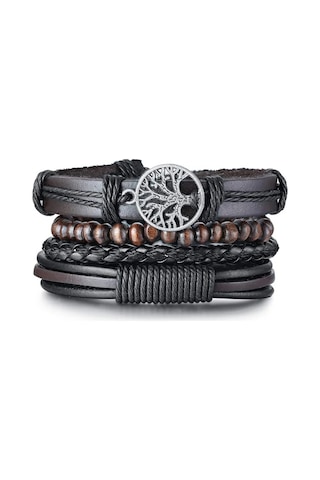 Gogoey Dbs3535 Erkek Deri Bileklik Çok Renkli