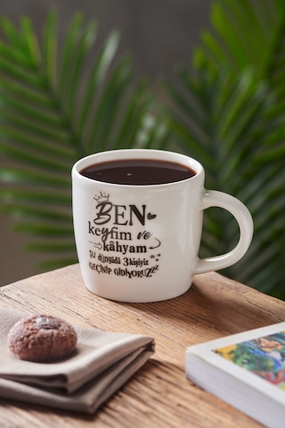 Kütahya Porselen Canım Kendim Bone Mug 350 Cc 885990 Çok Renkli