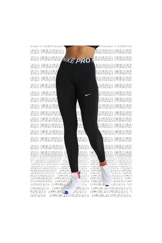 Nike Pro Tigh Fit Full Length Leggings Toparlayıcı Tam Boy Siyah Tayt Siyah