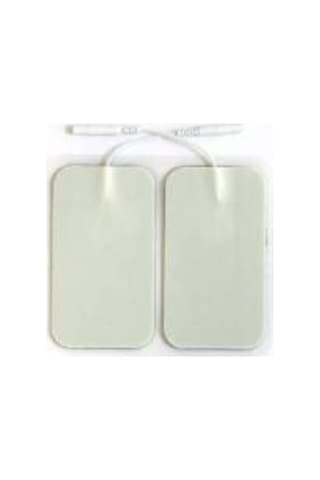 Tens Pedi Elektrodu 5X9 Cm Dikdörtgen 4'Lü 3 Paket (Pakette 12 Adet) Tens Elektrodu 5X9 Çok Renkli