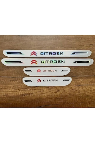 Citroen Aynalı Kapı Eşiği 4'lü Set