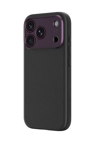 Apple iPhone 18 Pro Max Uyumlu Kılıf M-safe Şarj Özellikli Amazingthing Glamour Lens Serisi Kapak Mor