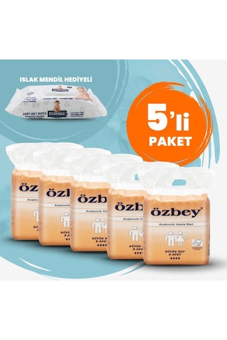 Pedix Anatomik Hasta Bezi Büyük Boy L 40 Adet (Belbantsız)