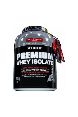 Weider Premium Whey Isolate 2300 Gr Kırmızı Meyveler