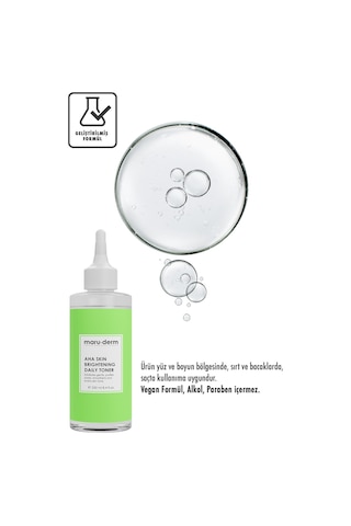Maruderm Leke Karşıtı Cilt Beyazlatıcı Aha Tonik 250 ML