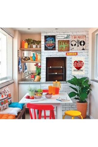 Kişiye Özel Metal Retro Poster (29X19) (547644345)