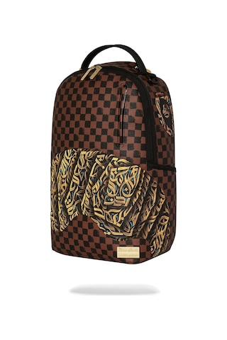 Sprayground Dıaa Allam Sharks In Paris Dlxsv Sırt Çantası, Şık Ve Fonksiyonel Tasarım Sırt Çantaları Kahverengi