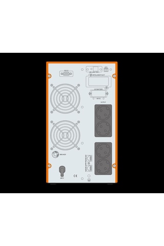 Makelsan Powerpack SE Serisi 3 kVA Online 1F-1F 6x7Ah Akü