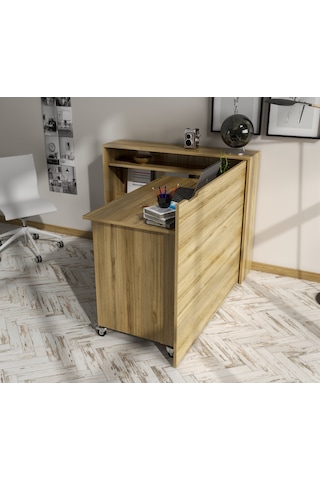 Sakura Frn-22048 İndependent Çalışma Masası Kahverengi