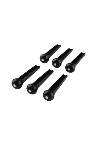 Akustik Gitar Pimi Siyah 6 Adet-SGH-AKKSTKSY