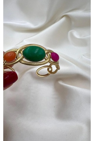 Bb Çelik Renkli Kelepçe Bilezik