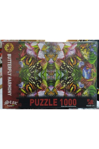 Star 1000 Parça Puzzle Butterfly Harmony Kelebek Uyumu