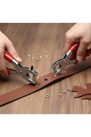 Kemer Delme Perçin Atma Pensesi 2 Li Seti Evv-80871s