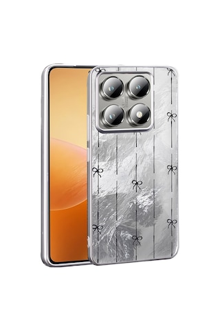 Xiaomi 14t Kılıf Desenli Zore Mep Kapak Küçük Fiyonk