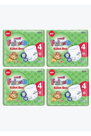 Goo N Goon Friend Külot Bez 4 Beden 30 X 4 Adet
