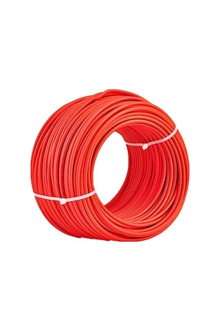 State 1 x 6 MM2 DC Kablo Kırmızı 20 M Parça Güneş (Solar) Paneller İçin(Konnektorsuz)