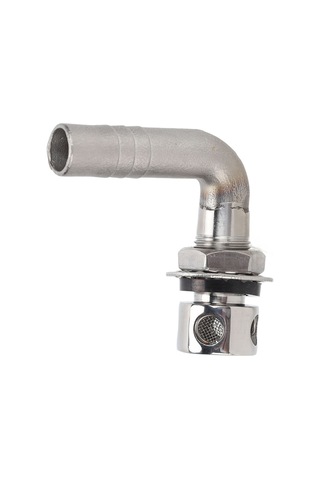 Dianziye Tekne Yakıt Deposu Havalandırıcısı 90 Derece - 316 Paslanmaz Çelik, M16 Uçak, 4 Delikli, Deniz Ortağı, Kolay Kurulum, Tuzlu Su Dayanıklı