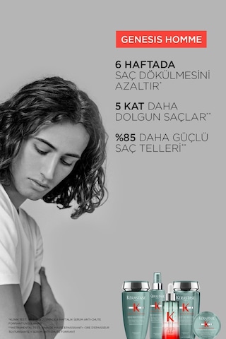 Kerastase Genesis Homme Bain Force Quotidien Şampuan 250 ML