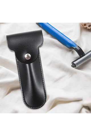 Homyl Manuel Tıraş Makinesi Kılıfı Çift Kenarlı Emniyetli