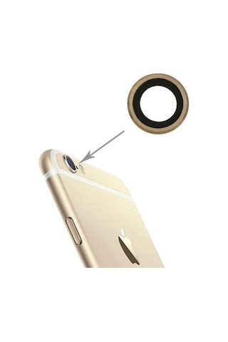Apple Uyumlu iPhone 6 Plus,6S Plus Kamera Lens Kapağı