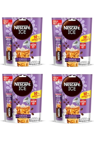 Nescafe Ice Choco Çikolata Aromalı 10,6 Gr X 40 Adet Çözünebilir