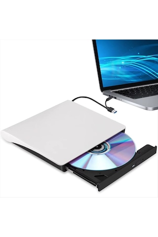 Taşınabilir Harici Usb 3.0 Tyce-c Cd/dvd Optik Yazıcı Okuyucu Ultra İnce Windows Mac Dizüstü
