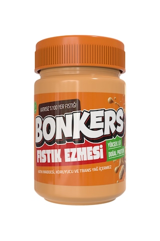 Bonkers Sade Fıstık Ezmesi 315 G