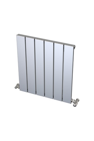 Alüminyum Radyatör 600 X 535 6 Dilim Mat Eloksal 0010
