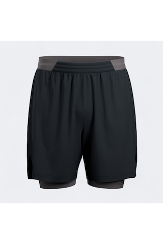 Joma Core Bermuda Siyah Erkek Spor Taytlı Şort 104194 Siyah