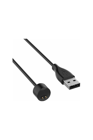 Siyah Xiaomi Mi Band 5 Usb Şarj Kablosu-zore