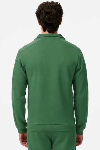 Lacoste Men's Slim Fit Zip Up Monogram Sweatshirt Erkek Tam Fermuarlı Logolu Sweatshirt Yeşil