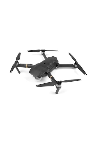 Dji Mavic Pro İçin Siyah Karbon Grafik Su Geçirmez Pvc Cilt Çıkartma Full Set