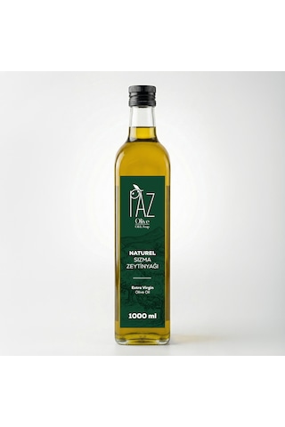 Paz Naturel Sızma Zeytinyağı 1 L Cam Şişe
