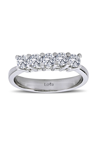 Lova G Renk 0,60 Karat Pırlanta Beştaş Yüzük - 1030129