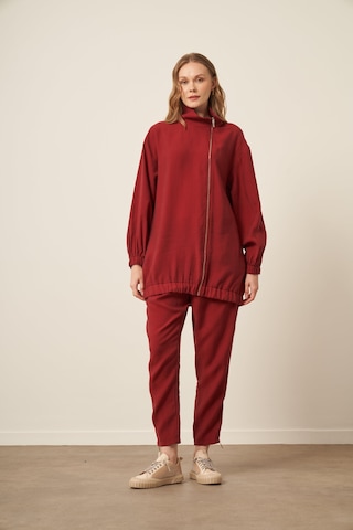 Ftz Women Kadın Modal Pantolonlu Takım Bordo 30716 Bordo