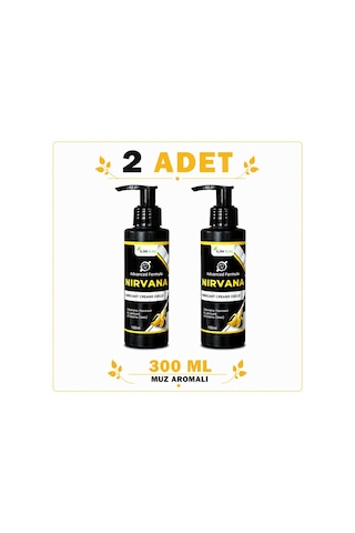 Nirvana Muz Aromalı Kayganlaştırıcı Jel 2 x 300 ML