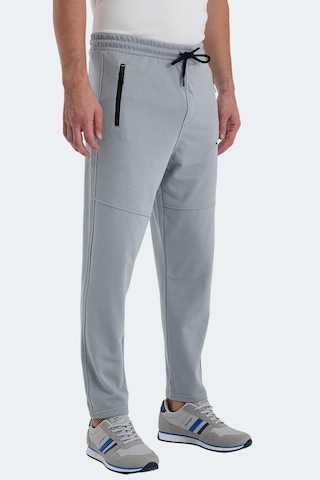 Slazenger Ones In Erkek Fermuar Cepli Gri Eşofman Altı Gri