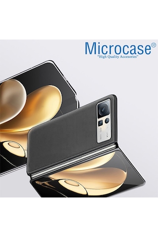 Xiaomi Mix Fold 2 Için Deri Desenli Plastik Koruma Kilif - Al3158 561028360