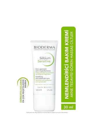 Bioderma Sebium Sensitive Hassas ve Düzensiz Ciltler için Krem 30 ML