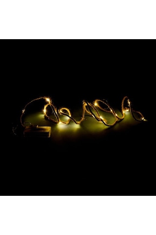 Kpm Led Halat Zincir - Bej - 5 M Bej