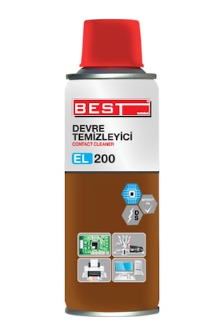 Best EL-200 Yağsız Devre Temizleyici 200 ML