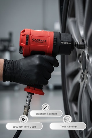 Gaptools Havalı Somun Sökme 1\2