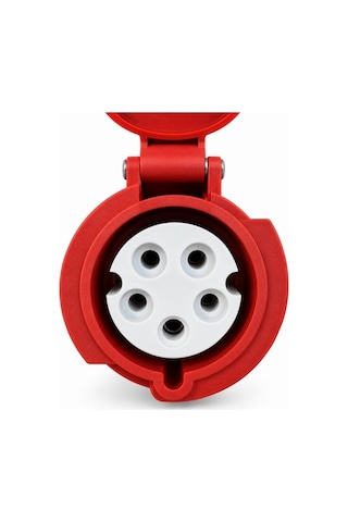 Endüstriyel Priz 32a 220/380v 240/415v 3p+n+e Ip44