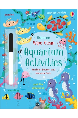 Wipe Clean Aquarium Activities Usborne